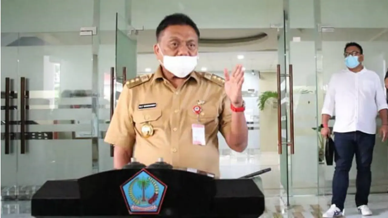 Gubernur Sulawesi Utara Olly Dondokambey Saat Pandemi Corona Covid-19