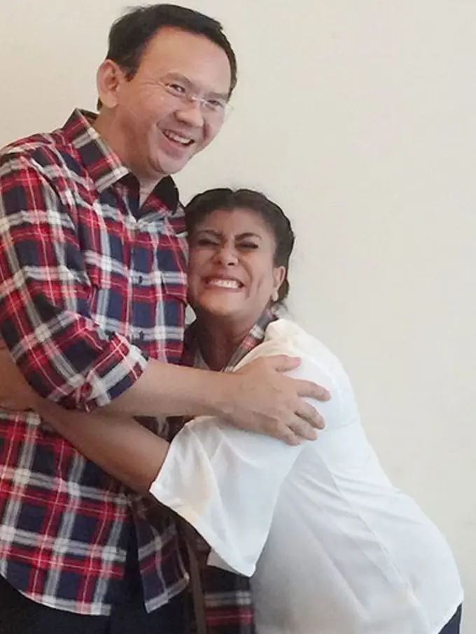 Ahok dan Regina Ivanova