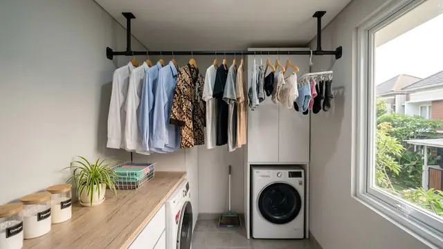 Area Laundry Minimalis