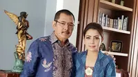 Mayangsari dan Bambang Trihatmodjo. (Foto: Instagram @mayangsaritrihatmodjoreal)