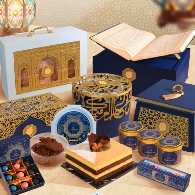 Paket Hampers Lebaran di Hotel Grand Sahid Jaya. foto: dok. Grand Sahid jaya