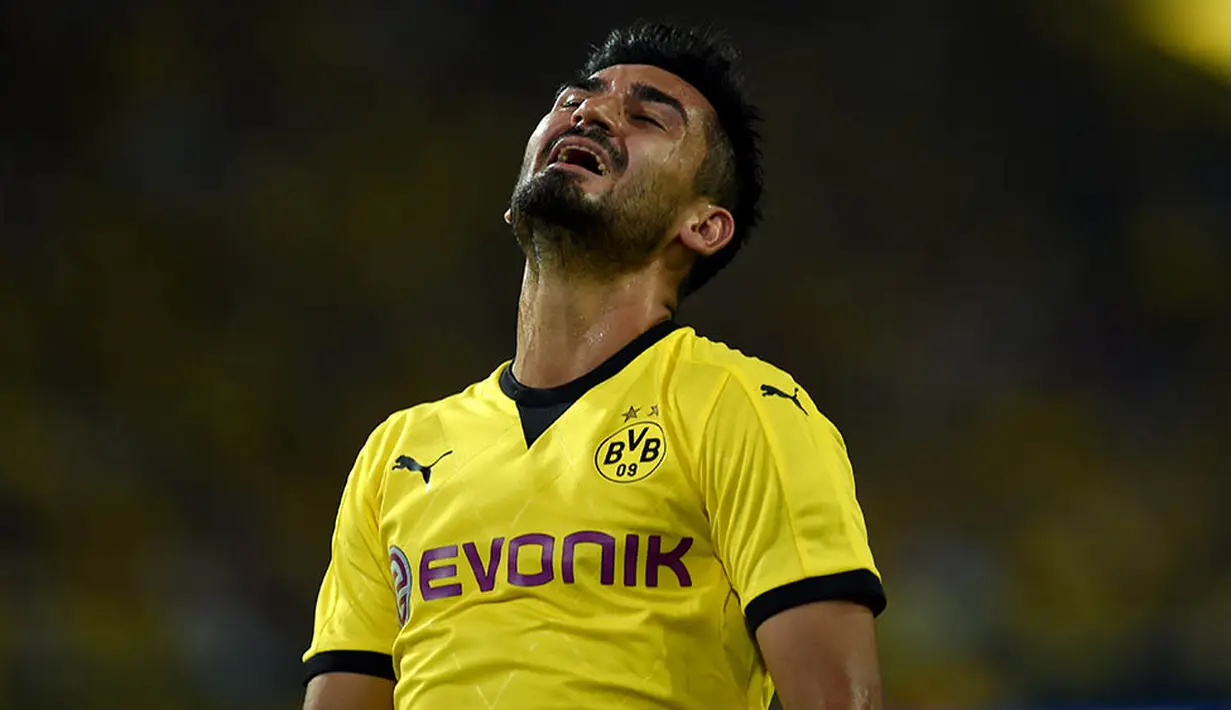 5. Ilkay Guendogan - Hanya 3,85 juta poundsterling yang dibutuhkan untuk mendatangkan dirinya pada musim 2011/2012. Harga yang sangat murah untuk sebuah pemain dengan skill yang luar biasa. (AFP/Patrik Stollarz) 