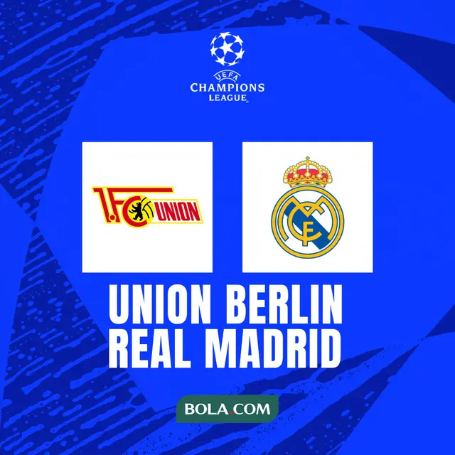 Liga Champions - Union Berlin Vs Real madrid