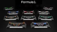 Diecast Hot Wheels Formula 1 karya Manson Cheung, desainer dan Lead 3D Modeler Hot Wheels asal Los Angeles, Amerika Serikat. (ist)