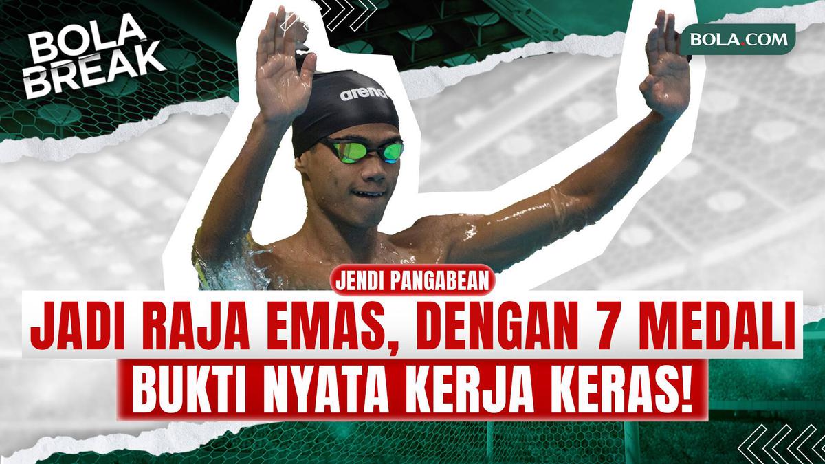 7 Emas ASEAN Para Games, Jendi Pangabean Cetak Sejarah!