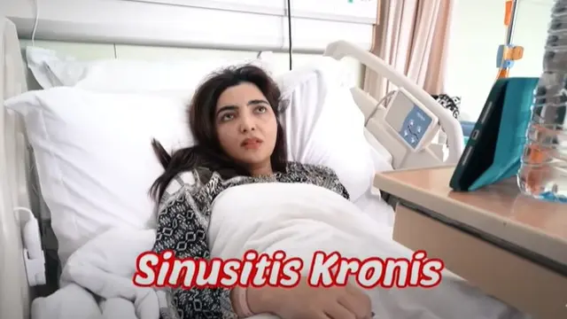 Ashanty mengalami sinusitis kronis (YouTube - The Hermansyah A6)