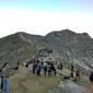 Puncak kawah Gunung Ijen (Istimewa)