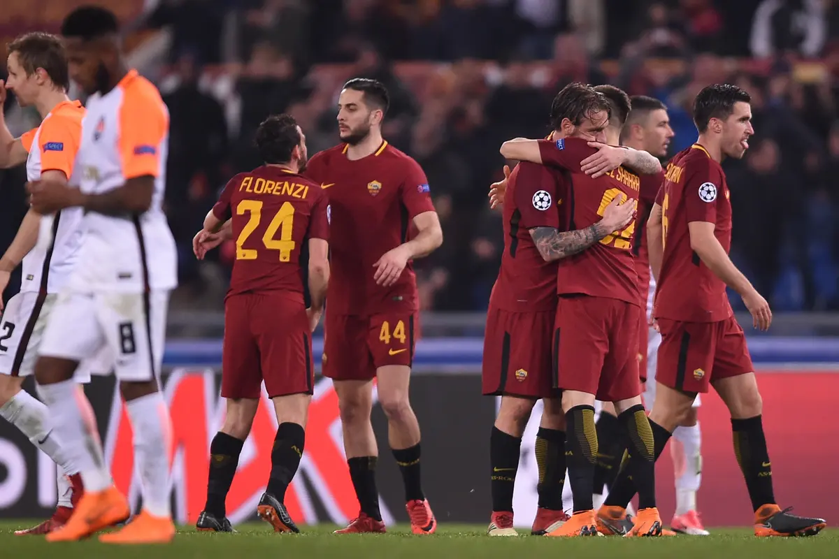 AS Roma Bungkam Shakhtar Donetsk