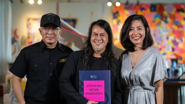 Suasana sesi perkenalan program Antologi Musik Indonesia yang digelar The Apurva Kempinski Bali, pekan ini dihadiri Aksan Sjuman. (Foto: Dok. Tim The Apurva Kempinski Bali)