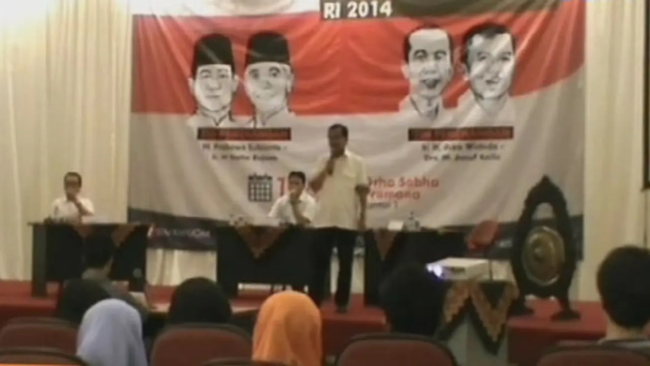 Debat Antar Tim Sukses