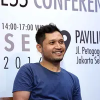 Dedi Andra and The Backbone di Preskon Authenticity 2016 (Nurwahyunan/Bintang.com)