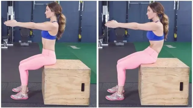 Reverse crunch
