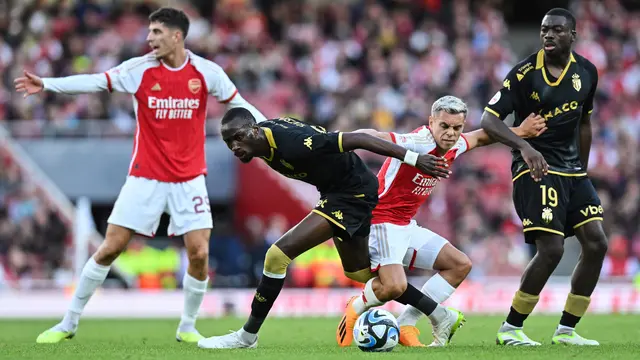 Arsenal vs Monaco