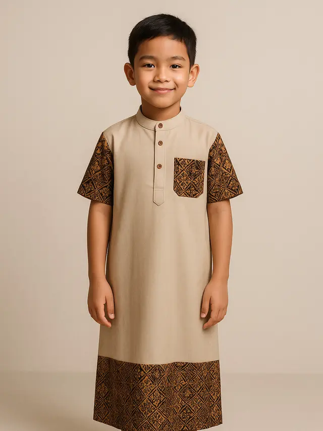 Model Gamis Anak Laki-laki Terbaru (Foto: ChatGPT)