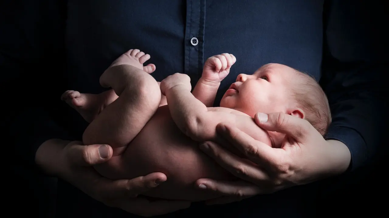 Ilustrasi bayi laki-laki