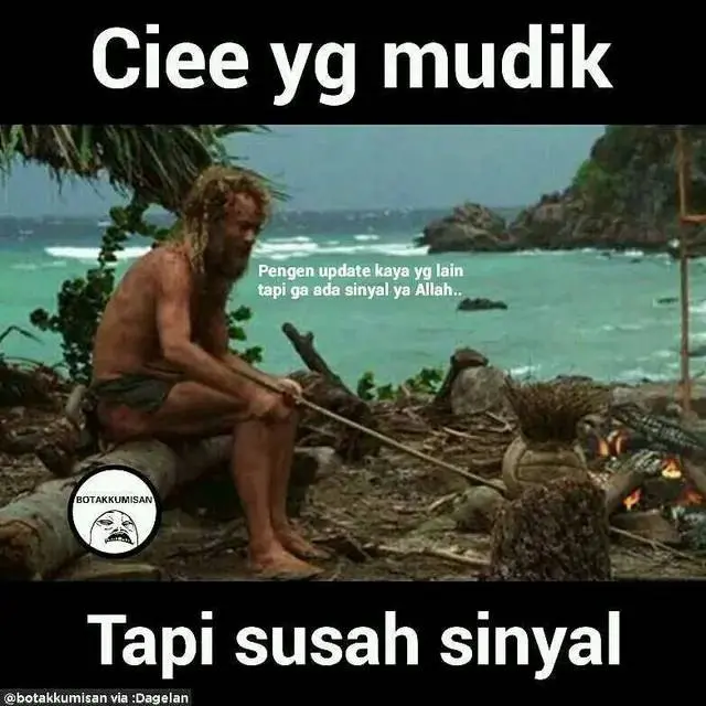 10 Meme Nyeleneh Momen yang Terjadi Waktu Mudik Lebaran Kocak Banget