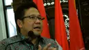 Cak Imin mengatakan berdasarkan lembaga survei SMRC, yang memilih PKB kebanyakan masyarakat ekonomi rendah. Karena itu banyak yang gampang terbujuk politik uang, Jakarta, Selasa (26/8/2014) (Liputan6.com/Faisal R Syam)