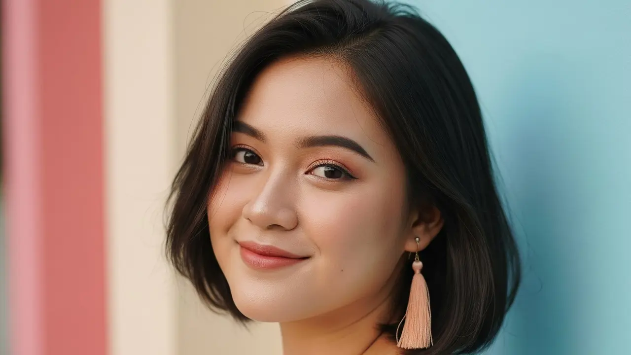 Potongan Rambut Bob Pendek Ala Korea