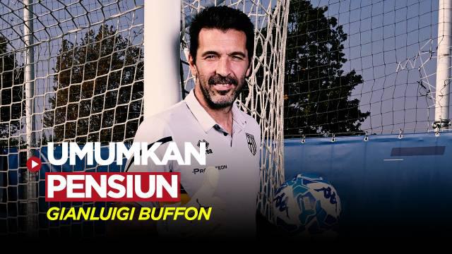 Berita Video, Gianluigi Buffon umumkan pensiun dari sepak bola pada Rabu (3/8/2023)