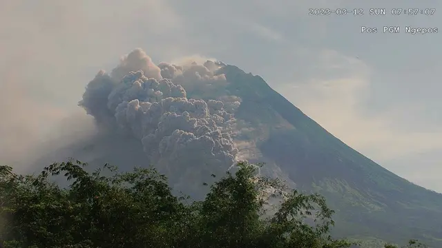 Empat Data Gunung Merapi yang Kembali Semburkan Awan Panas Minggu Pagi ...