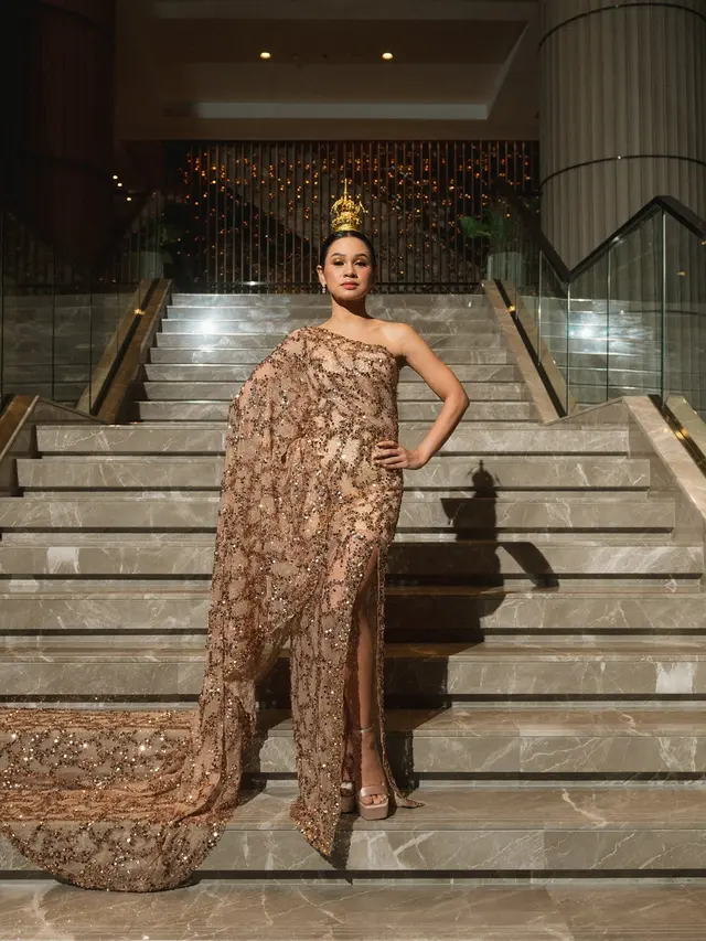 7 Potret Andien Pertama Kali Manggung di Bangkok, Penampilannya Curi Perhatian