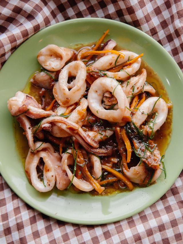 Ilustrasi cumi pedas