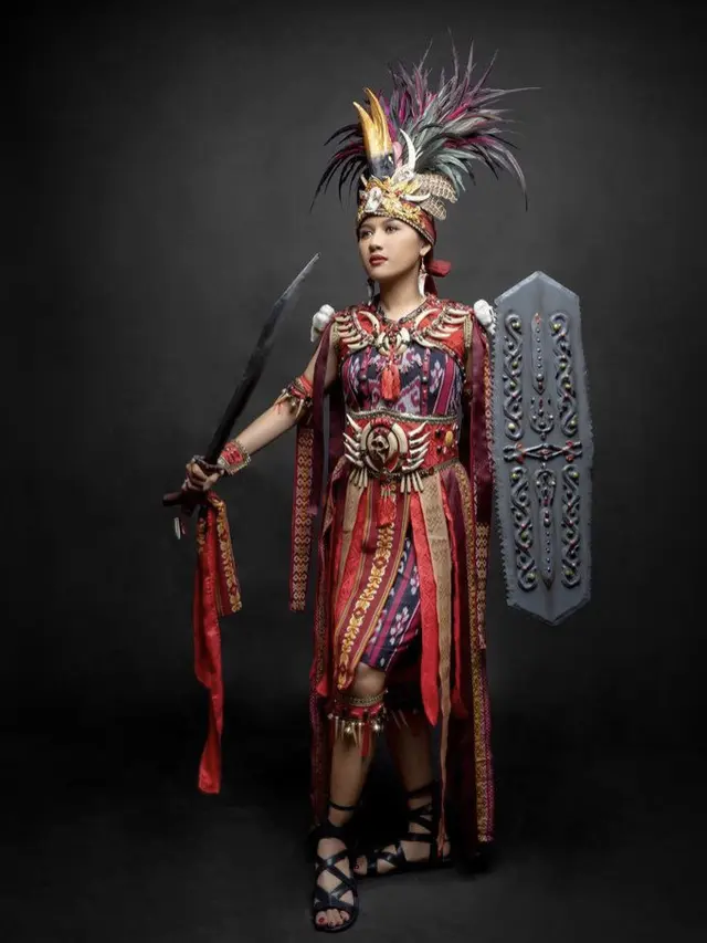 Erina Gudono di Upacara Kemerdekaan