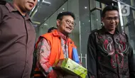 Diduga Syahrul Yasin Limpo melakukan korupsi bersama Sekretaris Jenderal Kementan Kasdi Subagyono, dan Direktur Alat dan Mesin Pertanian Direktorat Jenderal Prasarana dan Sarana Kementan Muhammad Hatta. (Liputan6.com/Angga Yuniar)