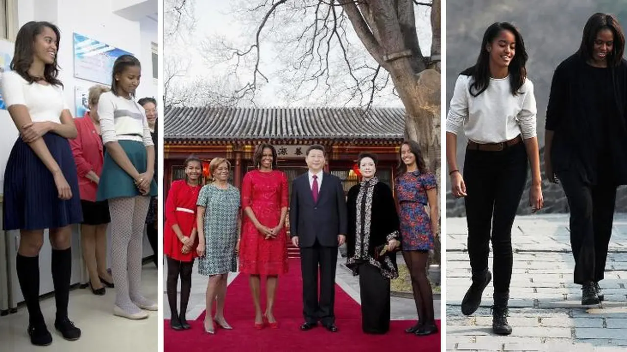 Malia Obama - China March2014