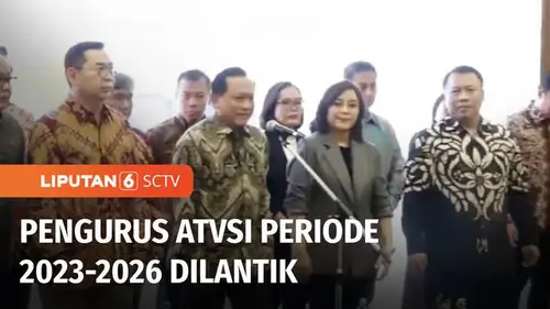 VIDEO: Ketua Umum ATVSI, Imam Sudjarwo Lantik Pengurus ATVSI Periode 2023-2026