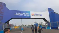 Penampakan Sirkuit Formula E Ancol Jelang Balapan pada Sabtu-Minggu 3-4 Juni 2023. (Merdeka.com/
Lydia Fransisca)