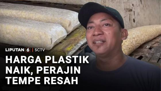 Harga Plastik Naik, Perajin Tempe Resah
