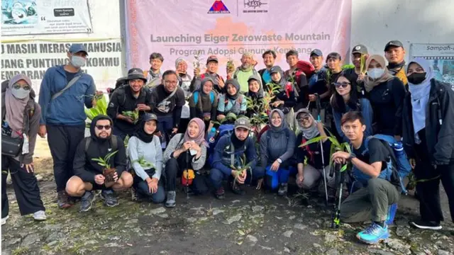 Sambut Hari Hutan Sedunia, EIGER  Kelola Gunung Kembang agar Bebas Sampah dan Ramah Lingkungan