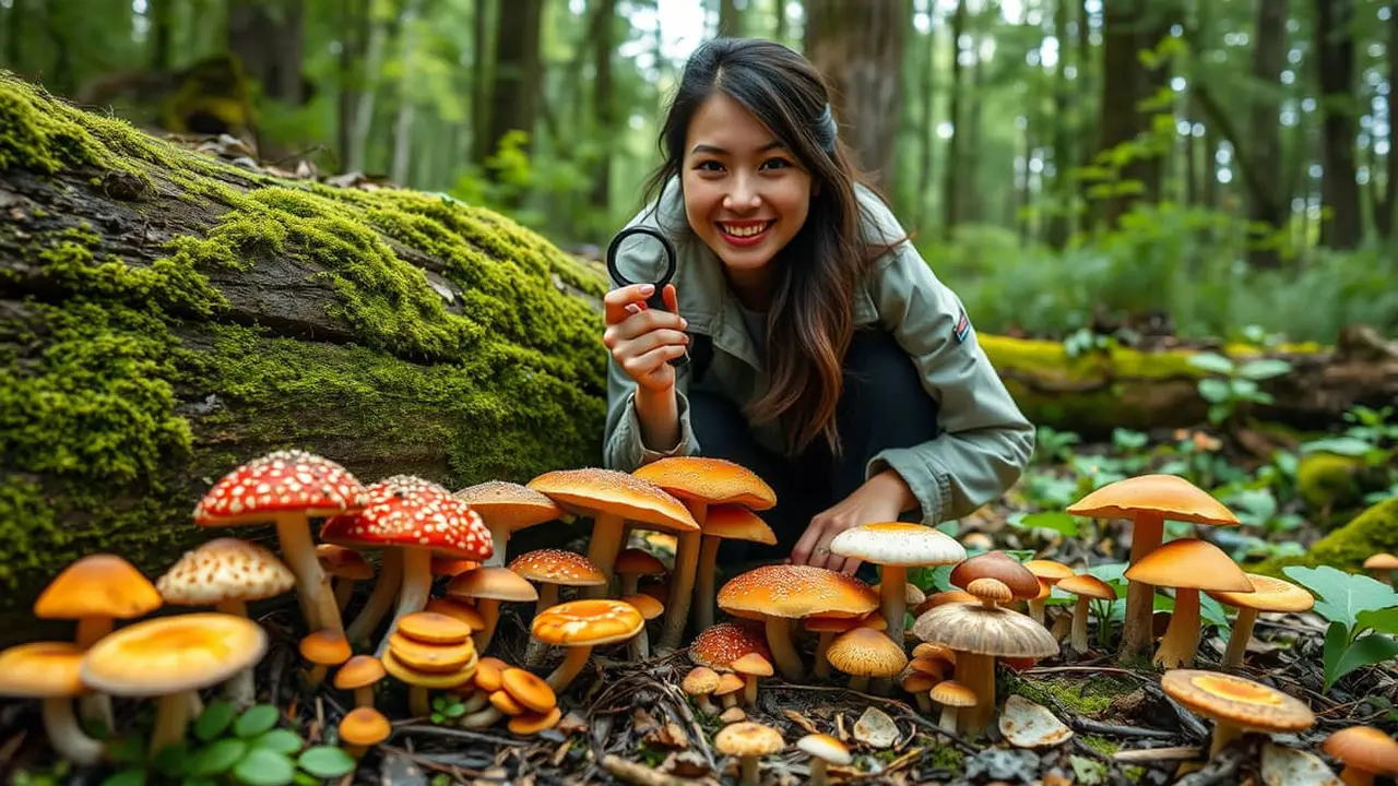 ciri-ciri fungi