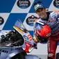 Marc Marquez mendapat pole position ke-93 dan untuk pertama kalinya bersama tim Gresini Racing MotoGP.