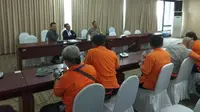 Kementerian BUMN akhirnya menerima 11 orang perwakilan karyawan PT Pos Indonesia (Persero). Lipuputan6.com/Ilyas Istianur P