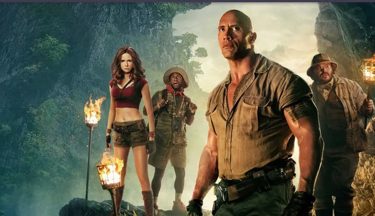 Jumanji: Welcome to the Jungle sendiri dibuat dengan budget US$90 juta dan disutradarai oleh Jake Kasdan. (Life&Style)