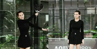 Aaliyah Massaid kembali menekuni rutinitas olahraganya setelah melahirkan putra pertama [@aaliyah.massaid]