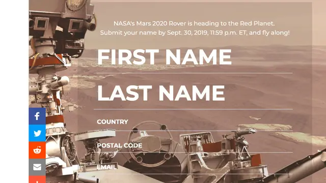 Misi Mars NASA
