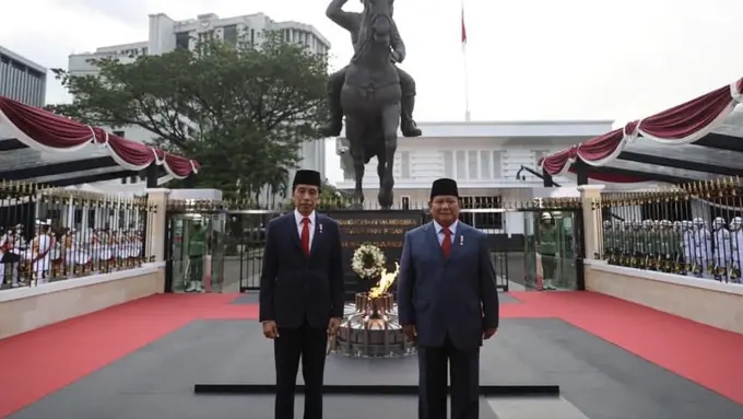 Presiden Jokowi dan Menhan Prabowo