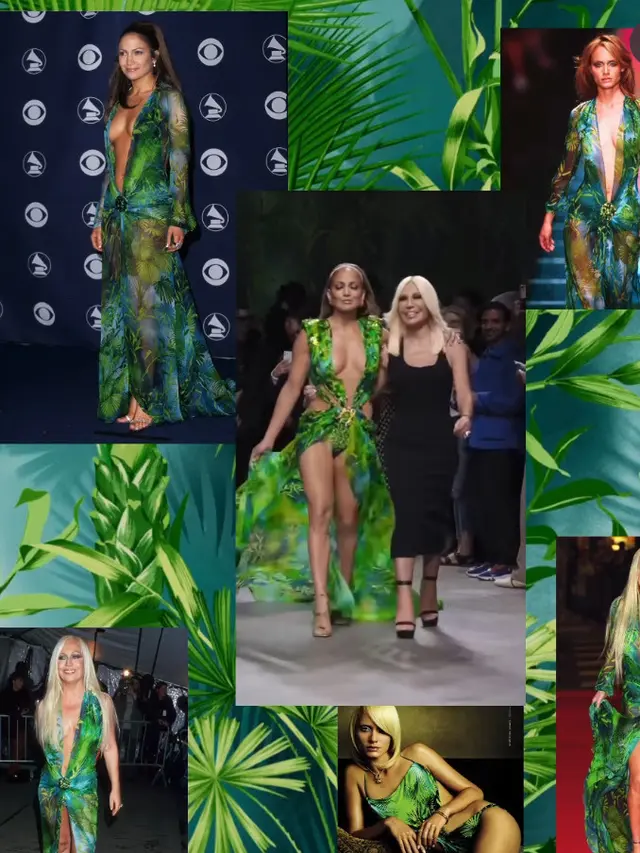 Donatella Versace dan Para Muse-nya. [@donatella_versace]