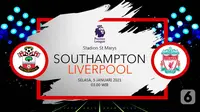 Southampton vs Liverpool (Liputan6.com/Abdillah)
