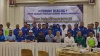 Forum Dialog Antar Serikat Pekerja/Serikat Buruh Indonesia. (Liputan6.com/Achmad Sudarno)