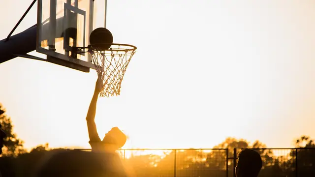 Ilustrasi olahraga basket