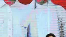 Ketua Umum PDIP Megawati Soekarnoputri memberi pembekalan kepada calon anggota legislatif PDIP di DPP PDIP, Jakarta, Kamis (15/11). Angkatan terakhir dalam sekolah Caleg DPR RI ini berjumlah 170 orang. (Merdeka.com/Imam Buhori)