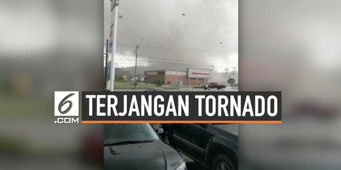 VIDEO: Penampakan Tornado Terjang Indiana