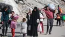 Lebih jauh, ia memperingatkan tentang kondisi kemanusiaan yang mengerikan di Gaza bahwa ada lebih dari 1 juta anak berisiko kelaparan. (Bashar TALEB/AFP)