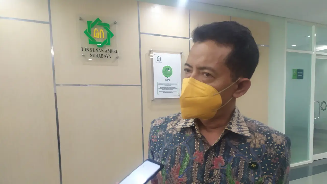 Rektor Universitas Islam Negeri Sunan Ampel (Uinsa) Surabaya Masdar Hilmy (Dian Kurniawan/Liputan6.com)