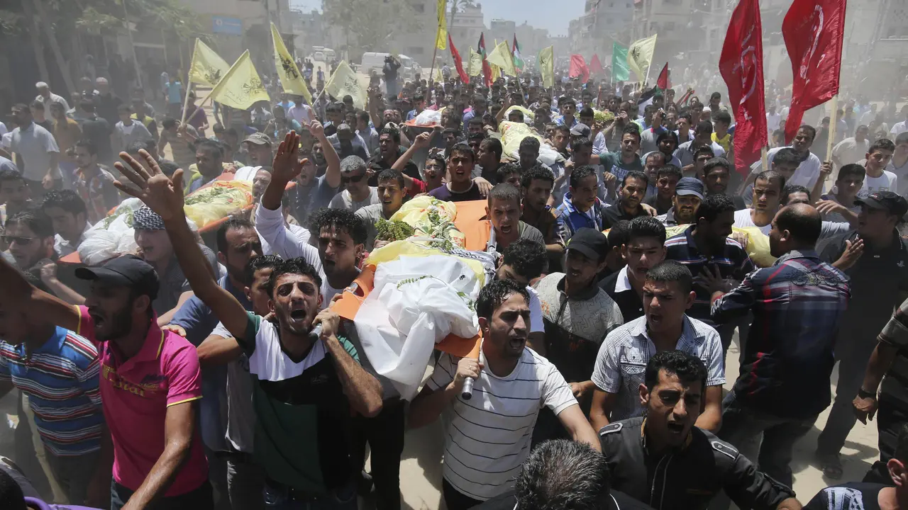 Tangis Warga Palestina Akibat Ulah Israel