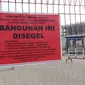 Pemprov DKI Jakarta menyegel Pulau D hasil reklamasi (Liputan6.com/ Ady Anugrahadi)